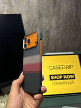 Black Horizon Lines Pattern Carbon Case Same as Pita** 17 Pro Max